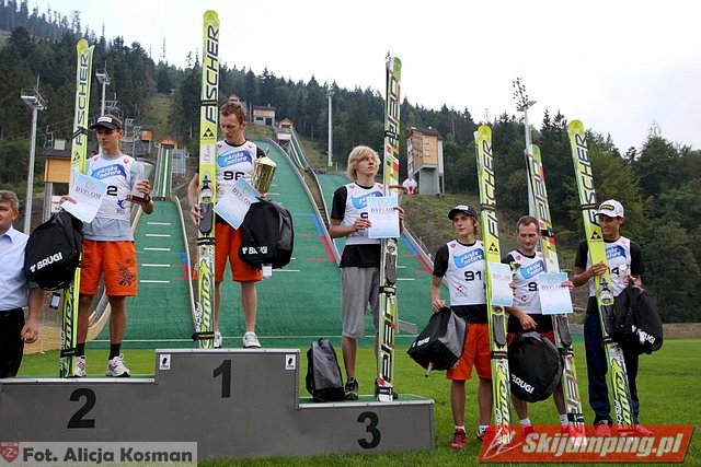 266 Podium w kategorii Open na HS106